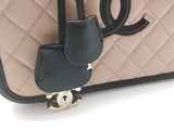 Chanel Filigree Vanity Tan Purse Vc0326lezxmia