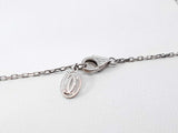 Cartier Juste Un Clou Pendant Necklace In 18k White Gold 5.7g Fw0526ocrxdu
