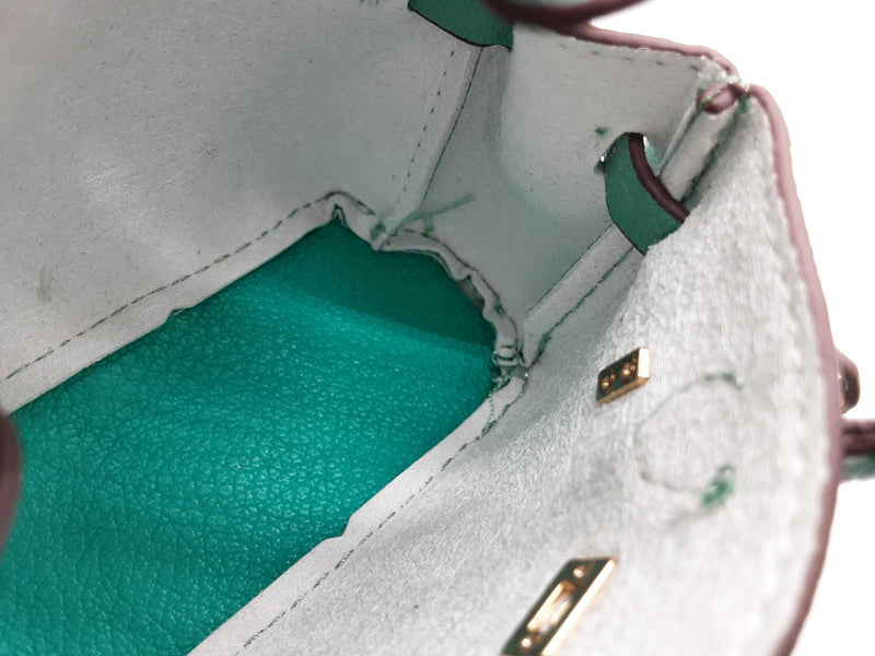 Blue Teal Mini Bag Charm Do0725ide