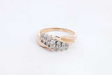 Approx. 0.26ctw Diamond Ring In 14k Yellow Gold 3.8 Grams Size 7 Eb0125lrxsa