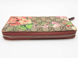 Gucci 404071 Gg Pink Blooms Supreme Zippy Continental Wallet Do0926lorde