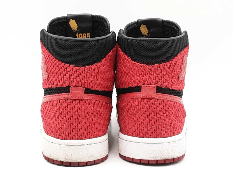Nike Air Jordan 1 Retro Og Flyknit "Bred" Sneakers Size 9.5 Fw0225izdu