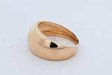 18k Yellow Gold Dome Ring 2.2 Grams Size 8 Eb0826owxde