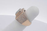 3.04cttw Diamond Ring In 14k Yellow Gold 8.7 Grams Size 4.25 Eb1225sxzsa