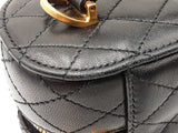 Yves Saint Laurent Gaby Vanity Case In Black Quilted Lambskin Fw0726lozxdu