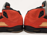 Nike Air Jordan 5 Retro "Dunk On Mars" Suede Sneakers Size 9.5  Fw0825ixdu