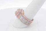 1.68cttw Diamond Ring In 14k Rose Gold 15.5 Grams Size 8.5 Eb0326llxzsa