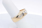 Lab Grown Center Diamond 1.84ctw Ring In 18k Yellow Gold 16.9g Eb0324lixzsa