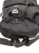 Prada Black Tessuto Nylon Backpack Eb0826wxzsa
