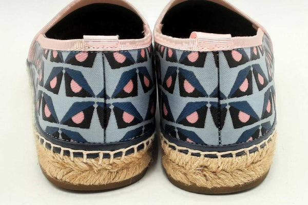 Fendi Monster Eyes Print Espadrilles Size 37 Eb0824lxzsa