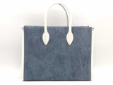 Michael Kors Mirella Medium Denim Tote Blue Aa0726rzsa