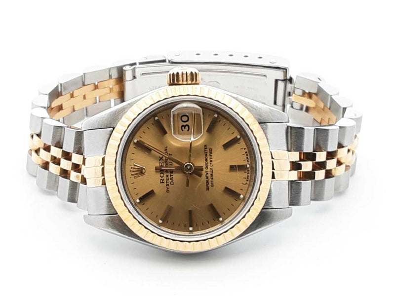 Rolex Lady Datejust Two-tone Jubilee 26mm Automatic Steel Watch Fw0225lrzxdu