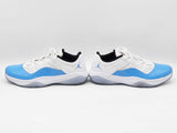 Nike Air Jordan 11 "U N C" Blue & White Leather Sneakers Size 11 Fw0925izdu