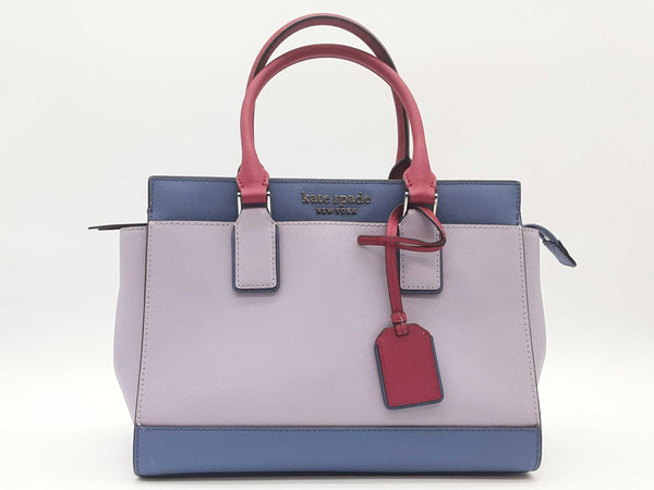 Kate Spade Camero Medium Satchel Frozen Lilac Multi Handbag Sd1025lrde