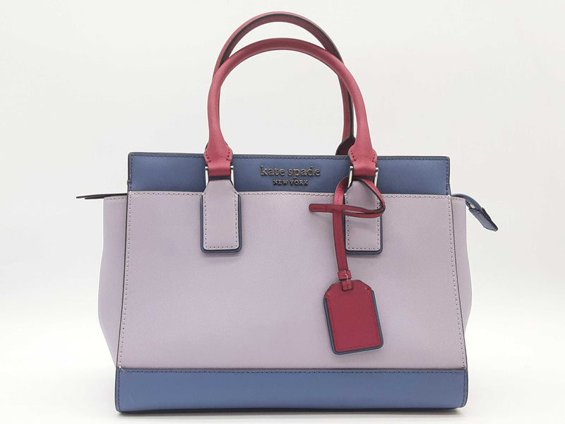 Kate Spade Camero Medium Satchel Frozen Lilac Multi Handbag Sd1025lrde