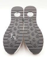 Michael Kors Wilma Trainers In Optic White Tech Canvas Size 8 Fw0126ordu