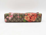 Gucci Blooms Cosmetic Pouch In Gg Supreme & Dry Rose Coated Canvas Fw1125orzdu
