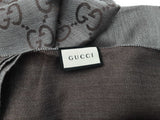 Gucci Gg Monogram Silk & Wool Scarf Eb0526rxsa