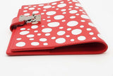 Louis Vuitton X Kusama Infinity Dots Red Epi Leather Notebook Cover Eb0926rxzde