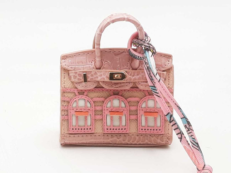 Mini Bag Charm House Pink Aa0825esa