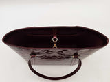 Louis Vuitton Vernis Avalon Mm Burgundy Shoulder Bag Sd0825pzxsa