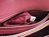 Prada Pink Saffiano Promenade Leather Shoulder Bag Lh0125rxzde