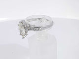 0.87 Cttw Diamond Marquis 14k White Gold Ring 2.3 Grams Size 7 Aa0625cxzsa