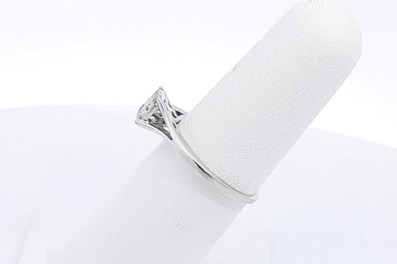 Approx. 0.14ctw Diamond Ring In 10k White Gold 1.9 Grams Size 6 Eb0125lxzsa