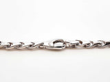 14k White Gold Ball-hinge Chevron-link Chain 38.5 Grams 23 Inch Fw0526owxzdu