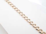 14k Yellow Gold Curb Link Bracelet / Anklet  34 Grams  10 Inch  Fw0326llixdu