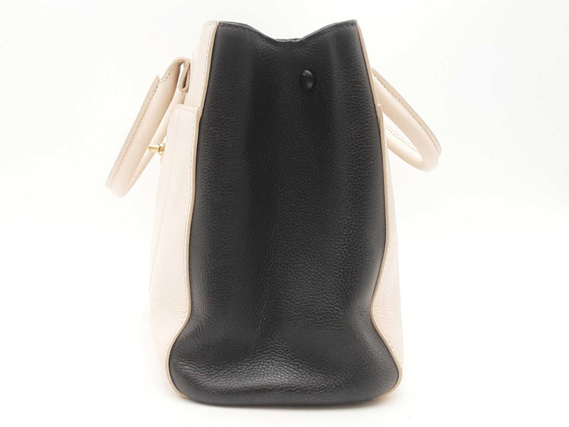 Chanel Neo Executive Tote White Handbag Aa0325pxzsa