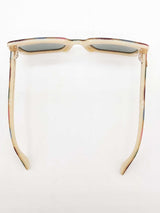Gucci Stripe Glitter Square Frame Sunglasses Gg0328s Eb0926lxzde