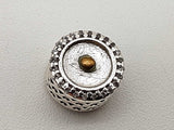 Hearts 0.925 Sterling Silver Bead Charm Do0626lode
