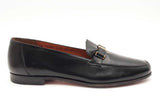 Salvatore Ferragamo Black Leather Loafers Size 10 Eb0926rxsa