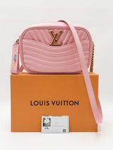 Louis Vuitton New Wave Camera Bag In Pink Quilted Leather Fw0626wrzdu