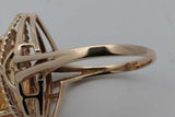 10k Yellow Gold Gemstone Ring 3 Grams Size 5.5 Eb0926rxsa