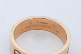 Cartier 18k Yellow Gold Love Ring 6.1 Grams Size 53 Eb0626llxzde