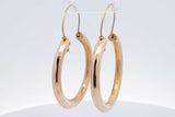 14k Yellow Gold Hoop Earrings 5.9 Grams Eb0326wrxsa