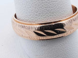 14k Yellow Gold Wedding Band 5.5 Grams Size 10.25 Eb0226llrde