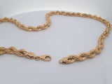 14k Yellow Gold 95.2 Grams Rope Chain 21 In Aa0326przcsa