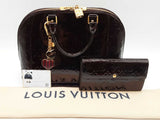 Louis Vuitton Amarante Vernis Alma Pm Handbag With Wallet Sd1225ezxde