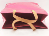 Louis Vuitton Monogram Vernis Reade Mm Fuchsia Handbag Aa1225lrxsa