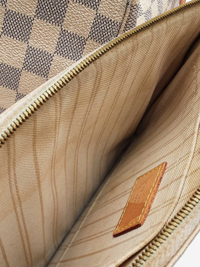 Louis Vuitton Damier Azur Neverfull & Pochette Eb0925ixzdu