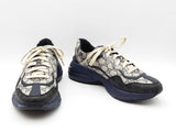 Gucci Rhyton Sneakers In Gg Supreme Monogram Coated Canvas Size 10.5 Men Fw00626lrxdu