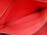 Hermes Kelly 28 Rose Texas Red Clemence Palladium Handbag Do0226lloxzde