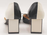 Louis Vuitton Monochrome Leather Bow D'orsey Pumps White Size 35 Aa0625lzxsa