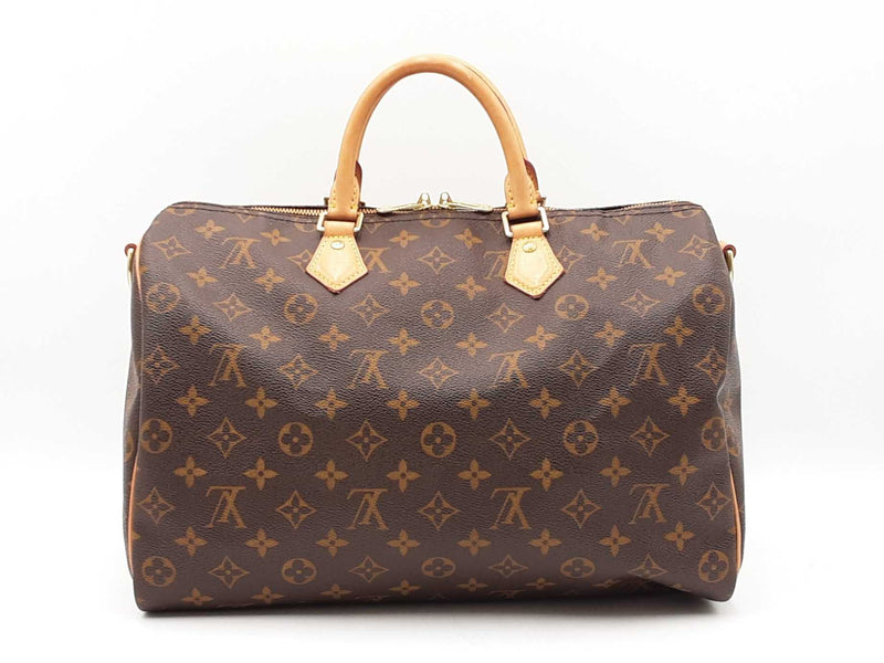 Louis Vuitton Speedy Bandoulière 35 In Monogram Coated Canvas Fw0925wxzdu