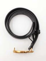 Gucci Gg Marmont 40mm Wide Black Leather Belt Size 100|40 Fw0426lrzdu