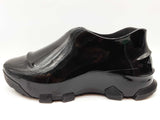Givenchy Shiny Monumental Mallow Black Rubber Shoes Size Eu 46 Do0325pxzde