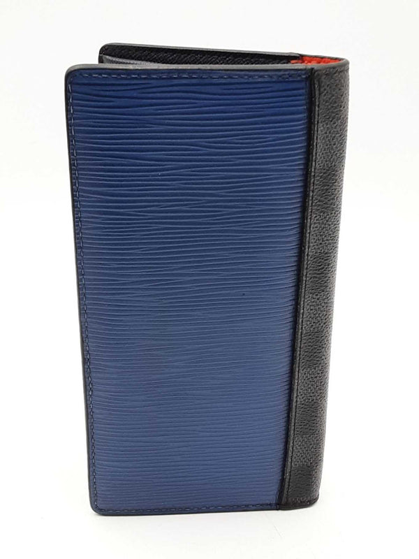 Louis Vuitton Epi & Damier Graphite Brazza Wallet Sd0425orzdu